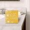 Summer Decor, Summer Decorations For Home, Yellow Wooden Box Sign For Bathroom Shelf Decoration, Yellow Desk Accessories, 5x5 inch